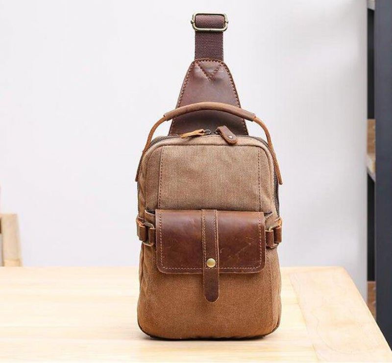 Sac À Bandoulière D'extérieur Cuir Crazy Horse