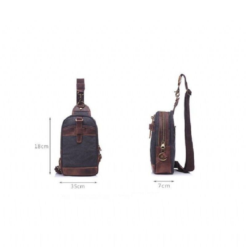 Sac À Bandoulière D'extérieur Cuir Crazy Horse