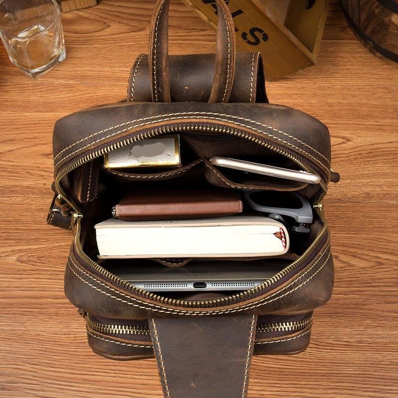 Sac Bandoulière Pour Homme Cuir
