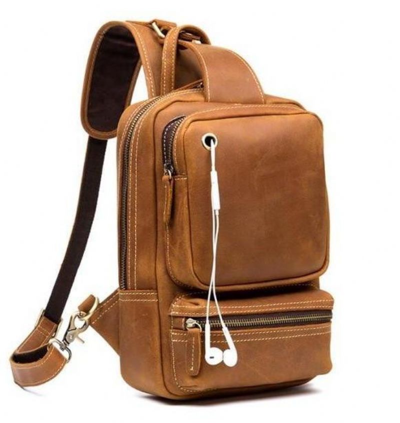 Sac Bandoulière Pour Homme Cuir