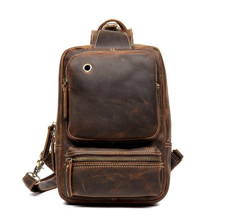 Sac Bandoulière Pour Homme Cuir