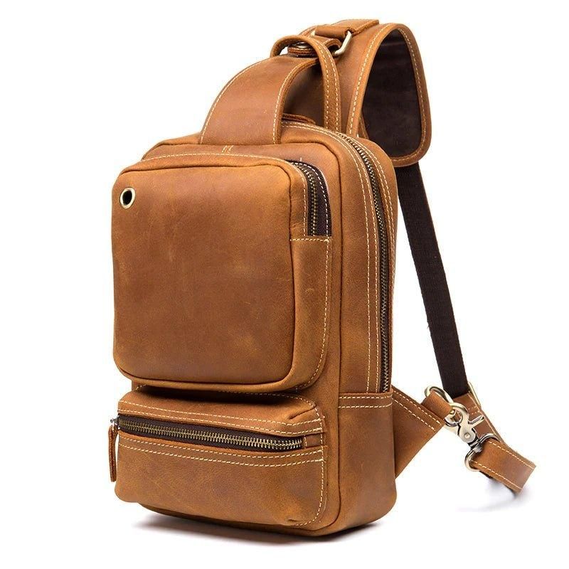 Sac Bandoulière Pour Homme Cuir