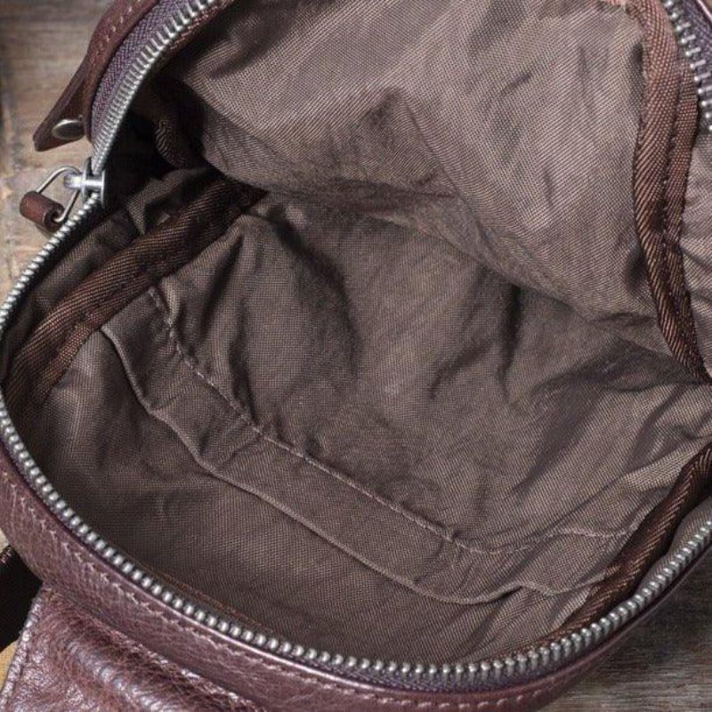 Sac Bandoulière Pour Homme Cuir Vachette