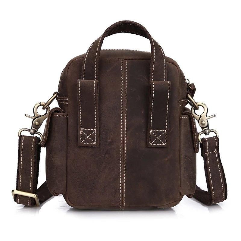 Sac À Bandoulière Messager Cuir Pour Hommes