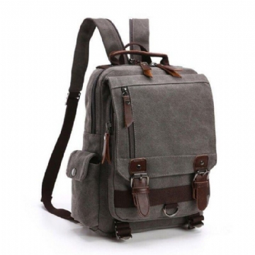 Sac À Bandoulière Messager Toile Vintage