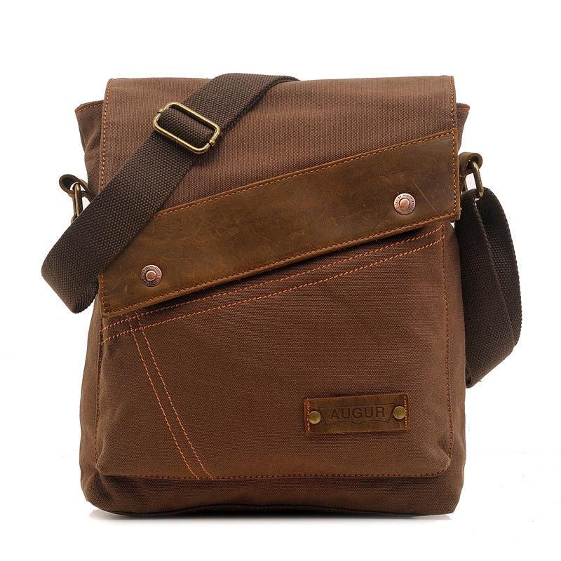 Sac À Bandoulière Toile Coton La Mode Pour Hommes