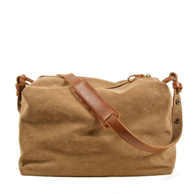 Sac À Bandoulière Toile Pour Hommes