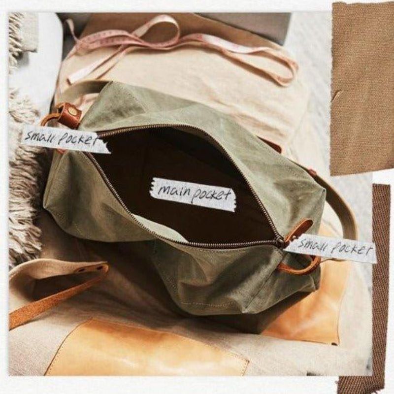Sac À Bandoulière Toile Pour Hommes