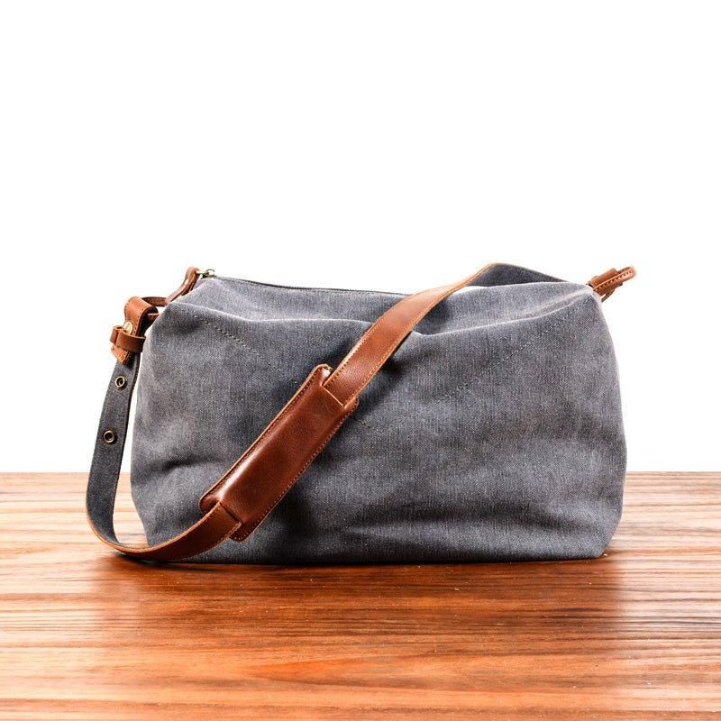 Sac À Bandoulière Toile Pour Hommes