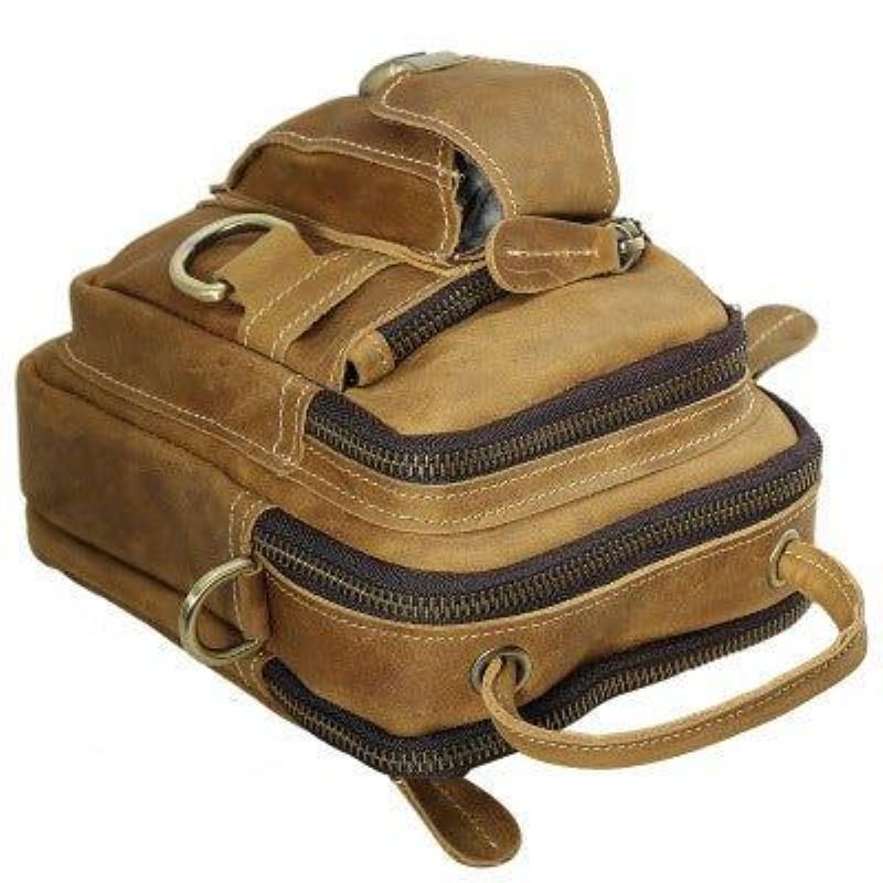 Sac À Bandoulière Vintage Pour Hommes