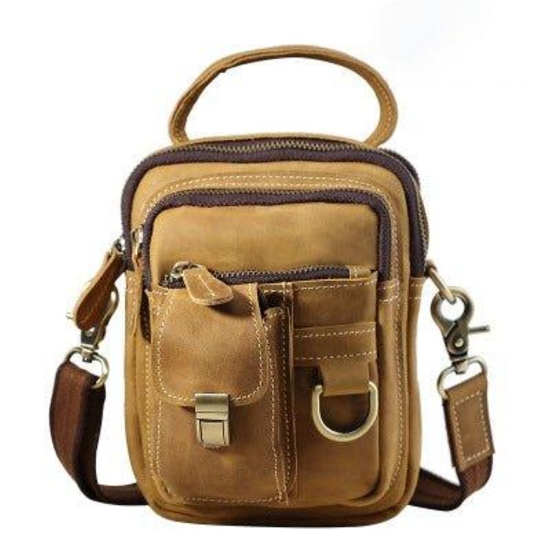 Sac À Bandoulière Vintage Pour Hommes