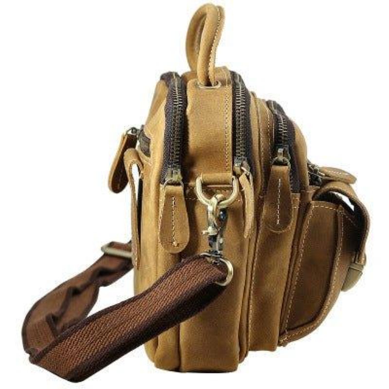 Sac À Bandoulière Vintage Pour Hommes