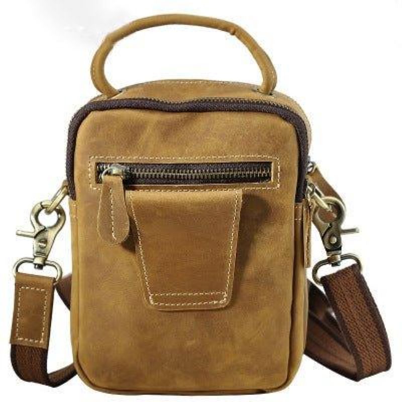 Sac À Bandoulière Vintage Pour Hommes