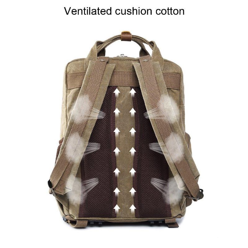 Sac À Dos Pour Appareil Photo Toile Cirée Imperméable