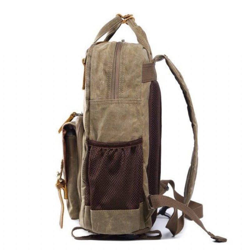 Sac À Dos Pour Appareil Photo Toile Cirée Imperméable