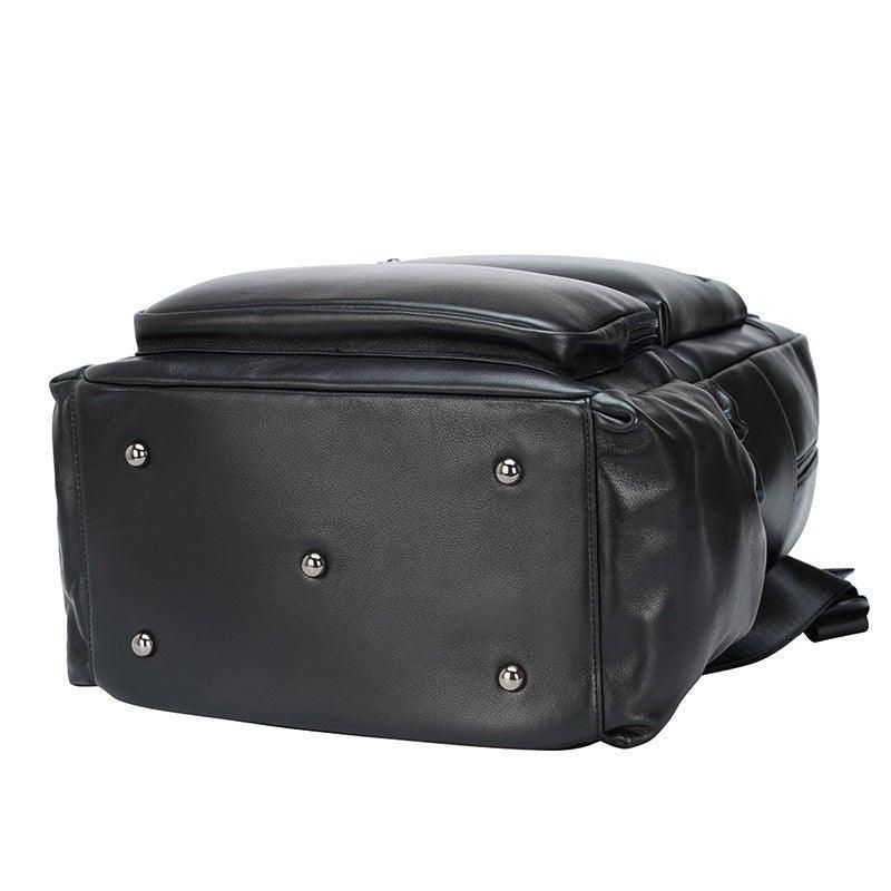 Sac À Dos Cuir Noir Pour Hommes