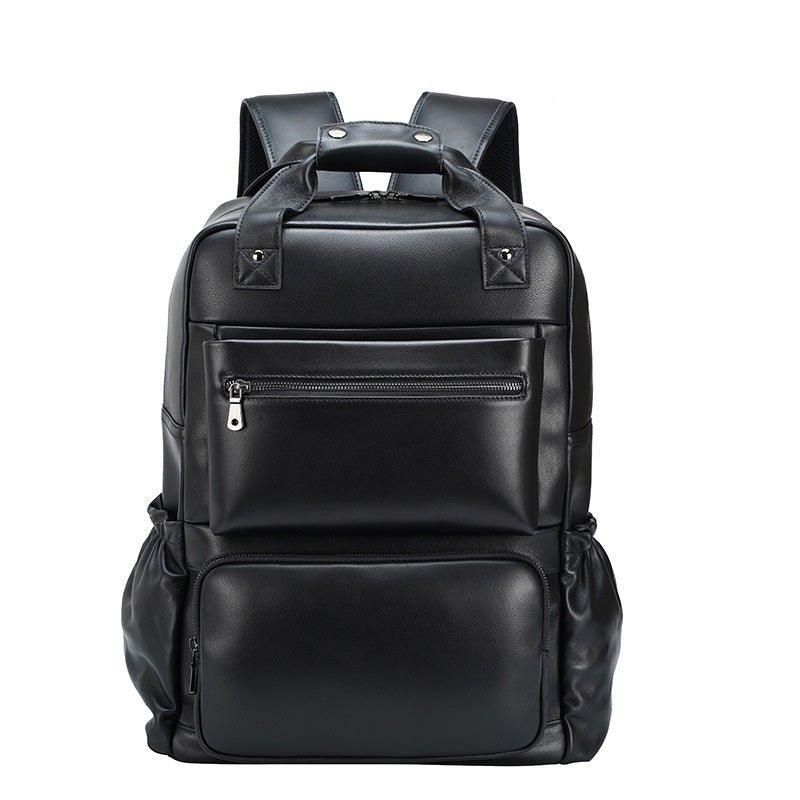 Sac À Dos Cuir Noir Pour Hommes