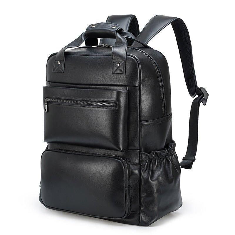 Sac À Dos Cuir Noir Pour Hommes