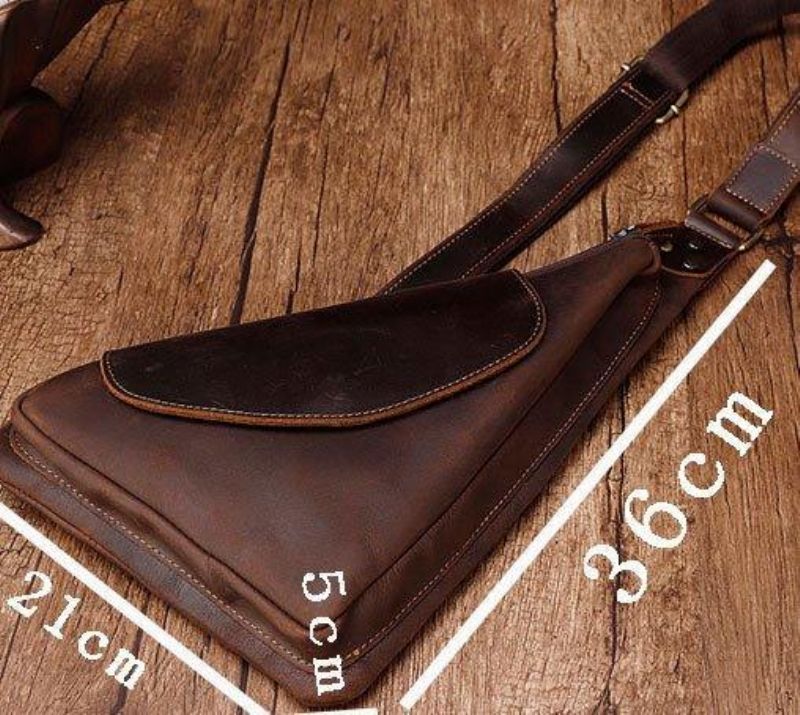 Sac À Dos Cuir Sling Dumpling Bag