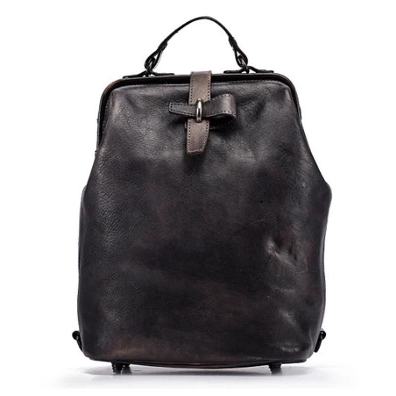 Sac À Dos Cuir Végétal Pour Femme