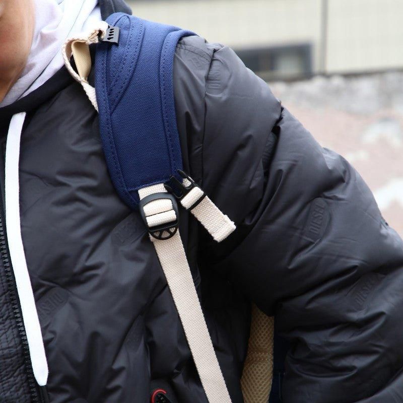 Sac À Dos Élégant Toile Pour Appareil Photo Femme Bleu
