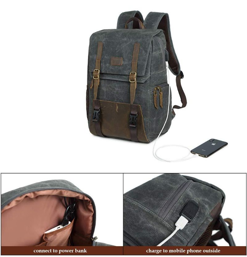 Sac À Dos Étanche Pour Appareil Photo Avec Compartiment Ordinateur Portable