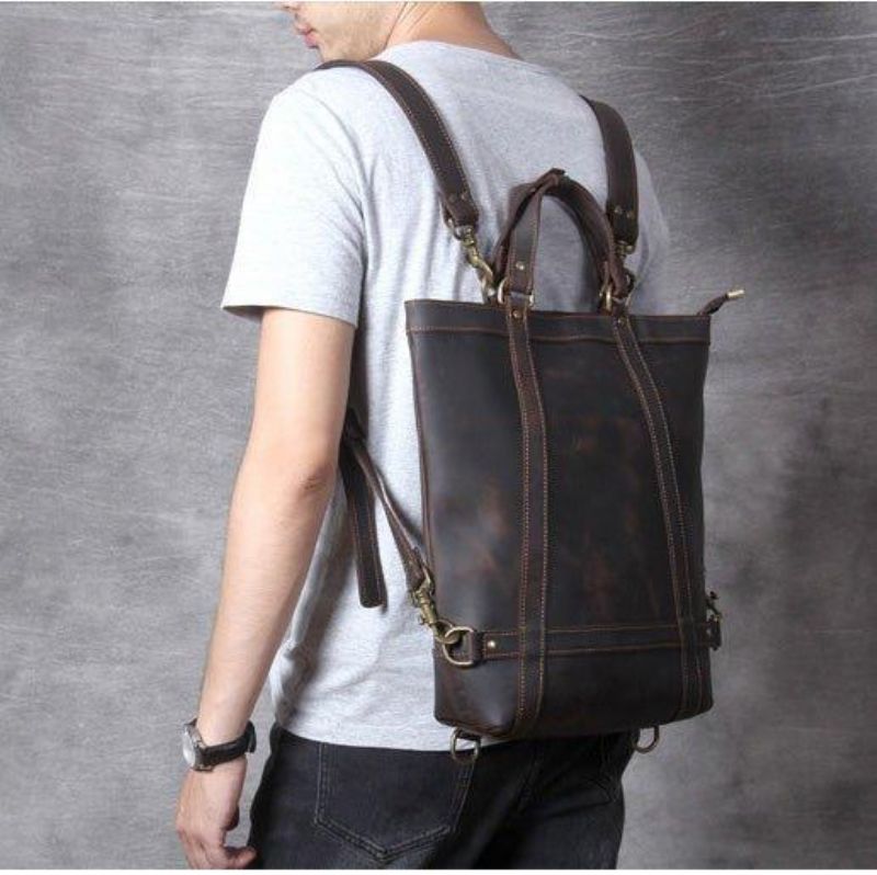 Sac À Dos Fourre-tout Cuir