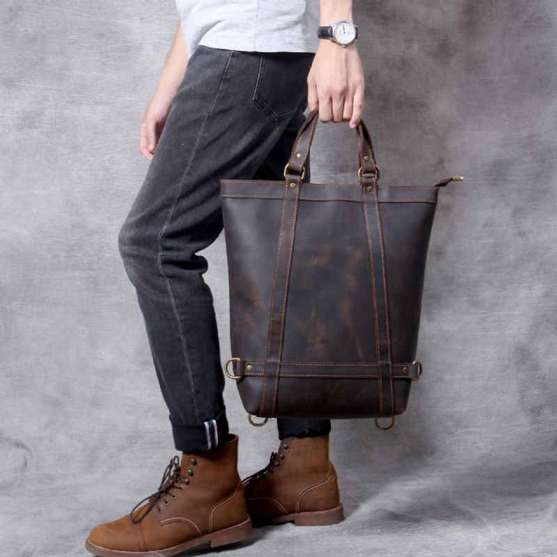 Sac À Dos Fourre-tout Cuir