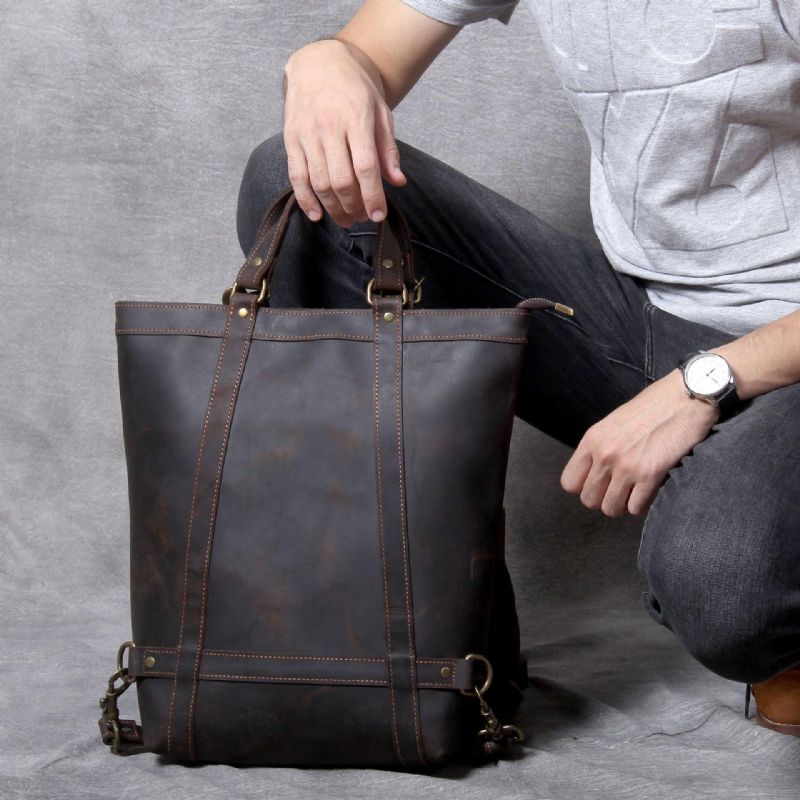 Sac À Dos Fourre-tout Cuir
