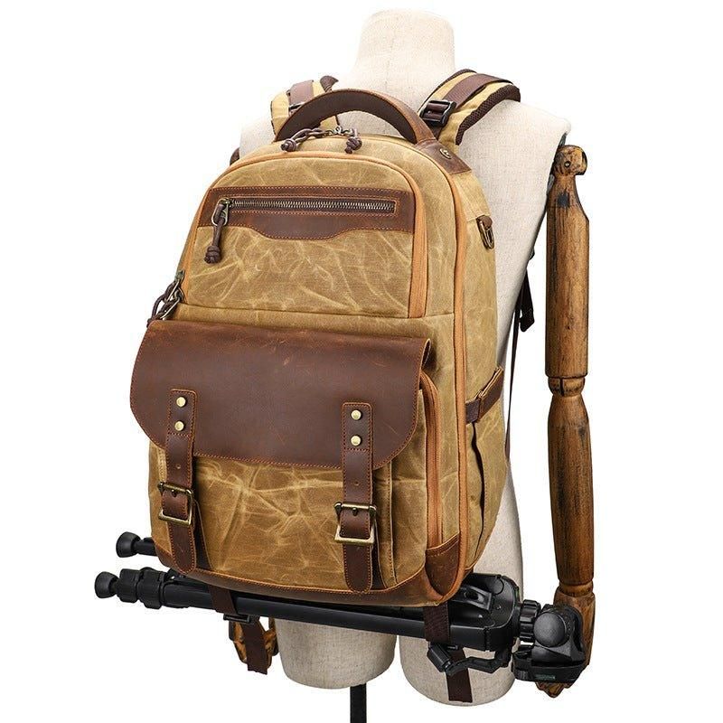 Sac À Dos Photographie Avec Pochette Pour Chariot
