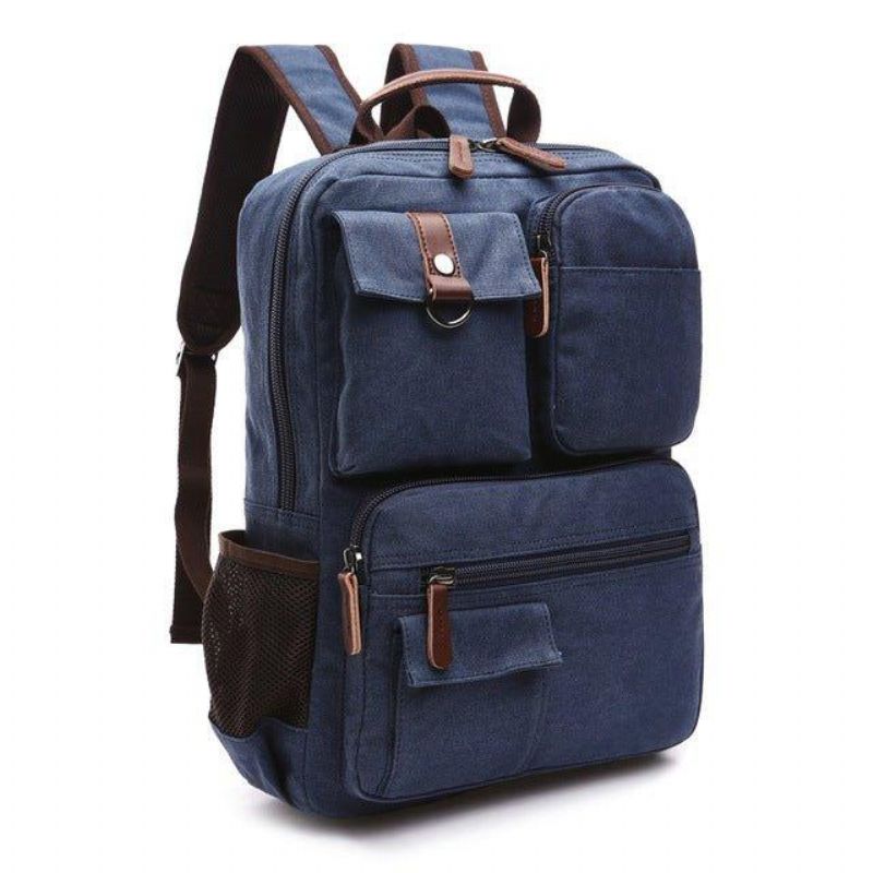 Sac À Dos Scolaire Sacs Pour Ordinateur Portable Toile Vintage