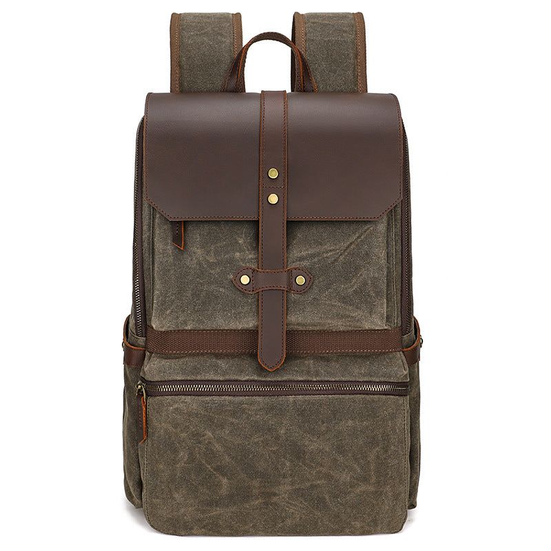 Sac À Dos Toile Cirée Voyage Imperméable