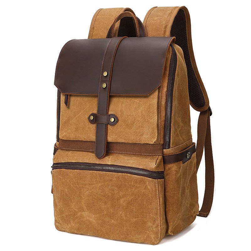 Sac À Dos Toile Cirée Voyage Imperméable