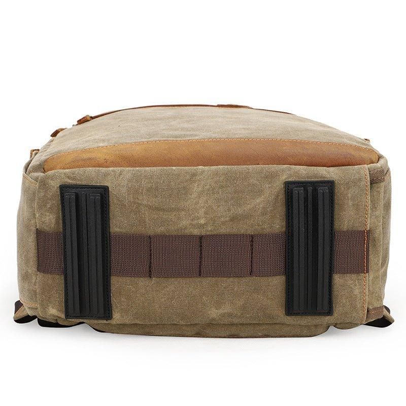 Sac À Dos Toile Imperméable Avec Compartiment Pour Appareil Photo