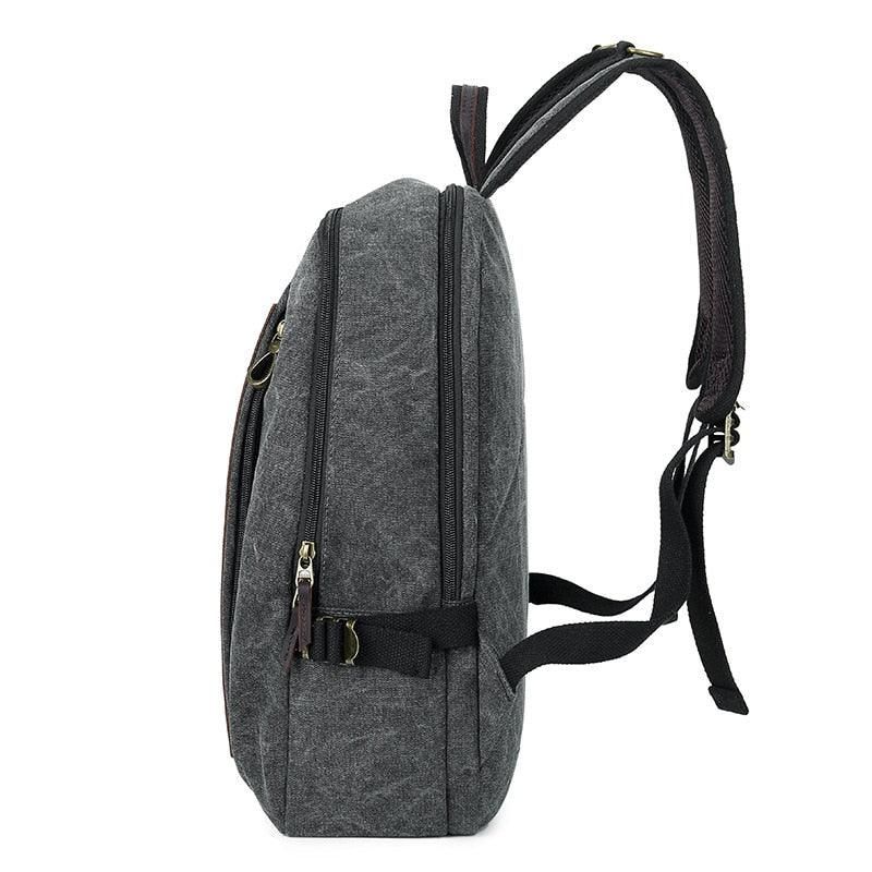Sac À Dos Toile Pour Ordinateur Portable 14 Pouces Hommes
