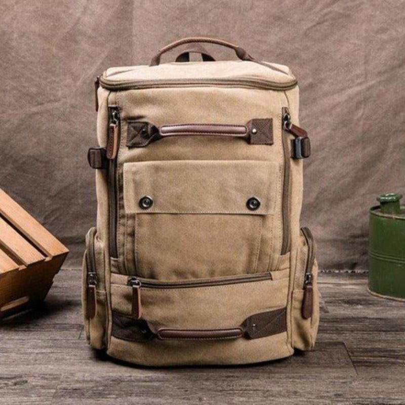 Sac À Dos Toile Vintage Décontracté