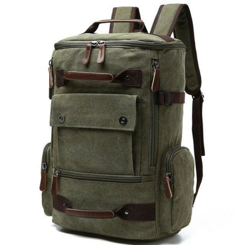 Sac À Dos Toile Vintage Décontracté