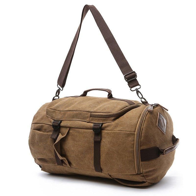 Sac À Dos Toile Vintage Grand D’école