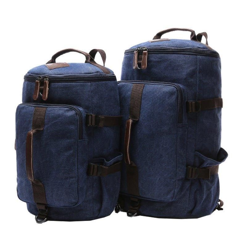 Sac À Dos Toile Vintage Grand D’école