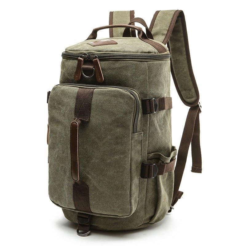 Sac À Dos Toile Vintage Grand D’école