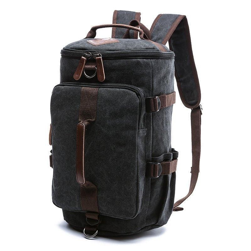 Sac À Dos Toile Vintage Grand D’école