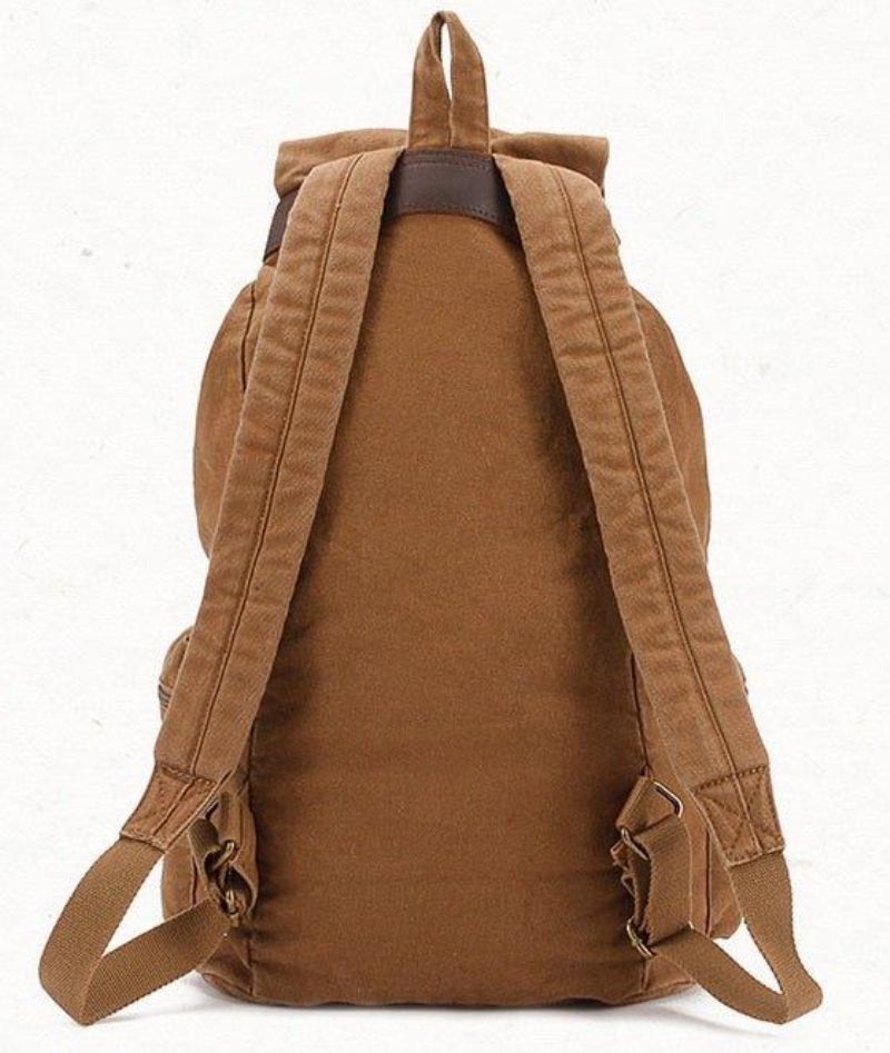 Sac À Dos Vintage Toile Coton