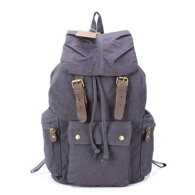 Sac À Dos Vintage Toile Coton