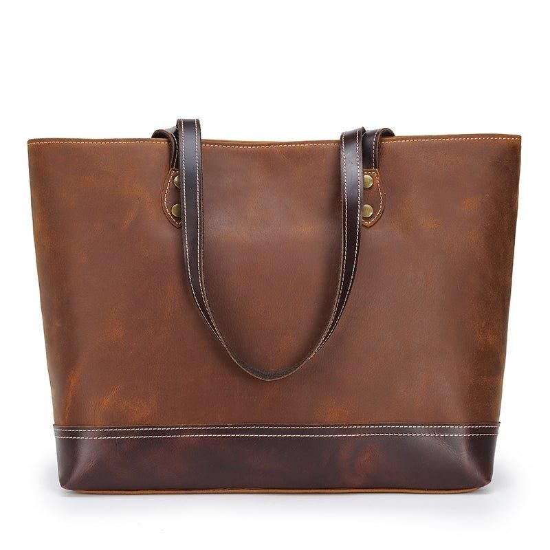 Sac Fourre-tout Créateur Cuir Pour Femme Le Travail
