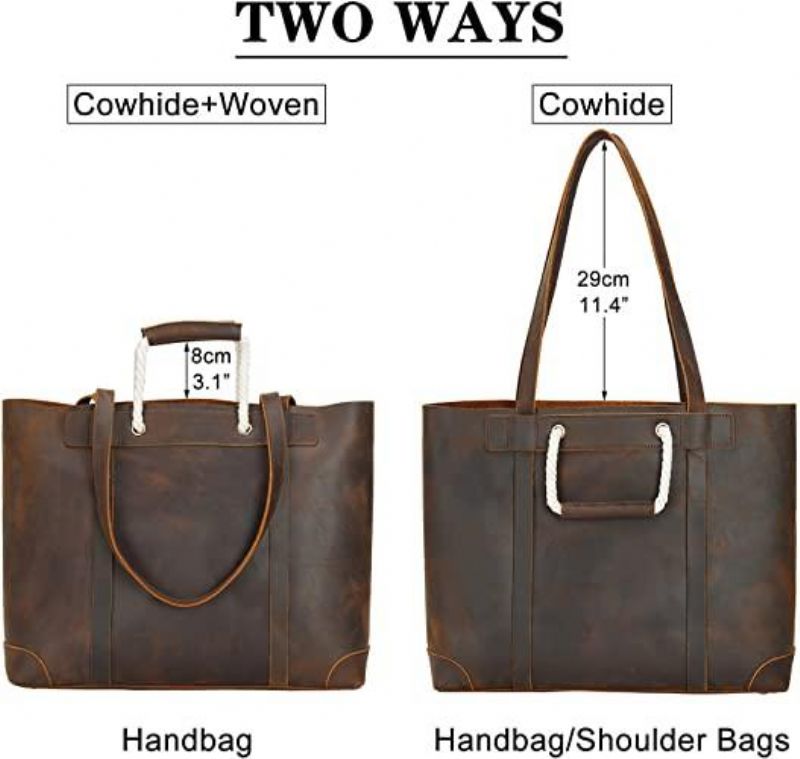 Sac À Main Cuir Bandoulière Vintage Pour Femme