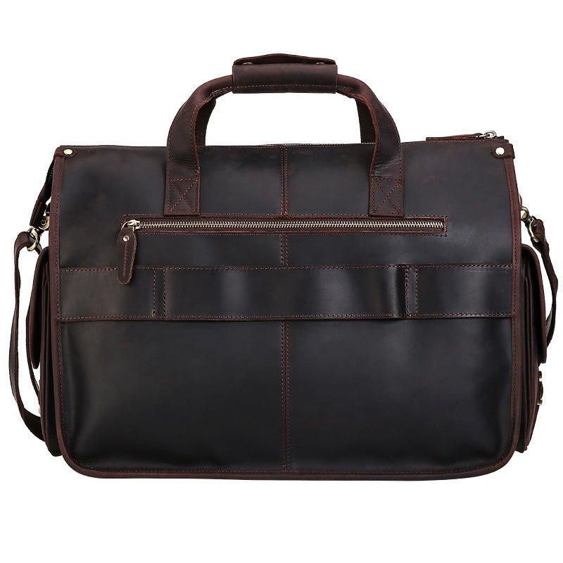 Sac À Main Vintage Porte-documents Cuir Pour Hommes