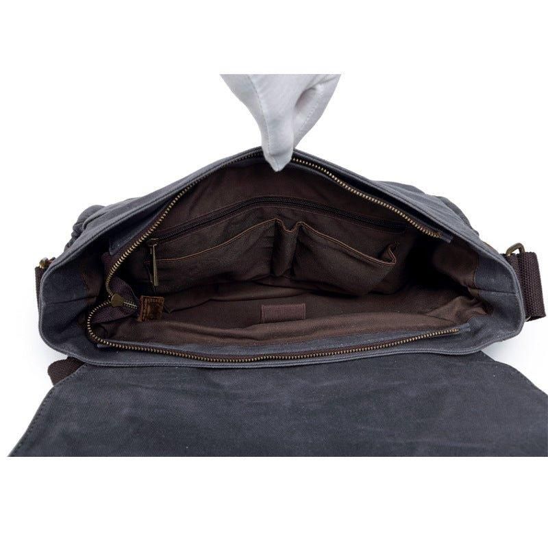 Sac Messager Pour Appareil Photo Reflex Numérique Toile Cirée