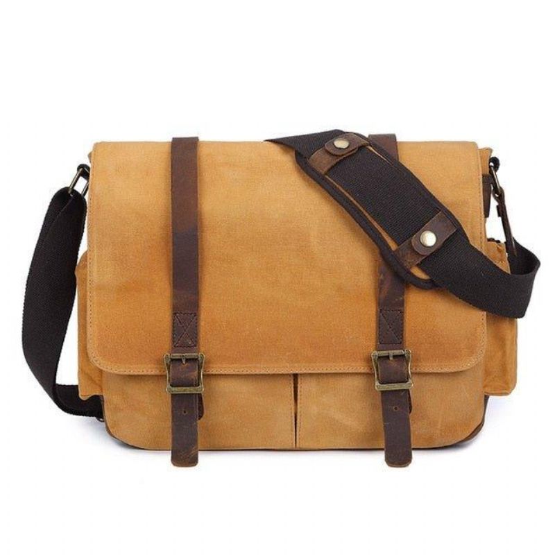 Sac Messager Pour Appareil Photo Reflex Numérique Toile Cirée