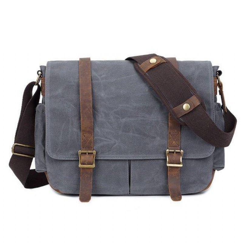 Sac Messager Pour Appareil Photo Reflex Numérique Toile Cirée