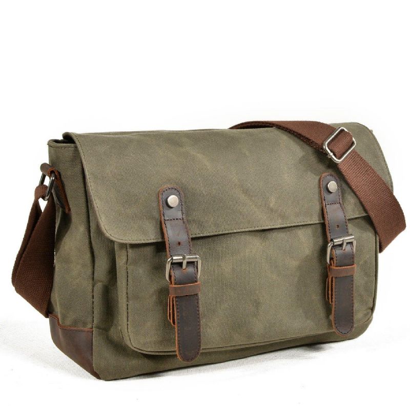 Sac Messager Toile Pour Hommes